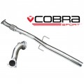 VP02b Cobra Sport Vauxhall Corsa D SRI (2010>) First & Second De-Cat Pipes (2.5" bore)